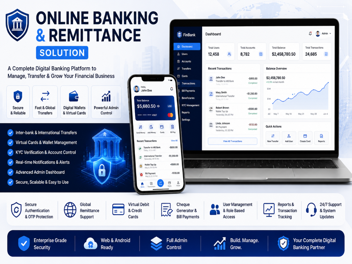 Online Banking & Remittance Solution